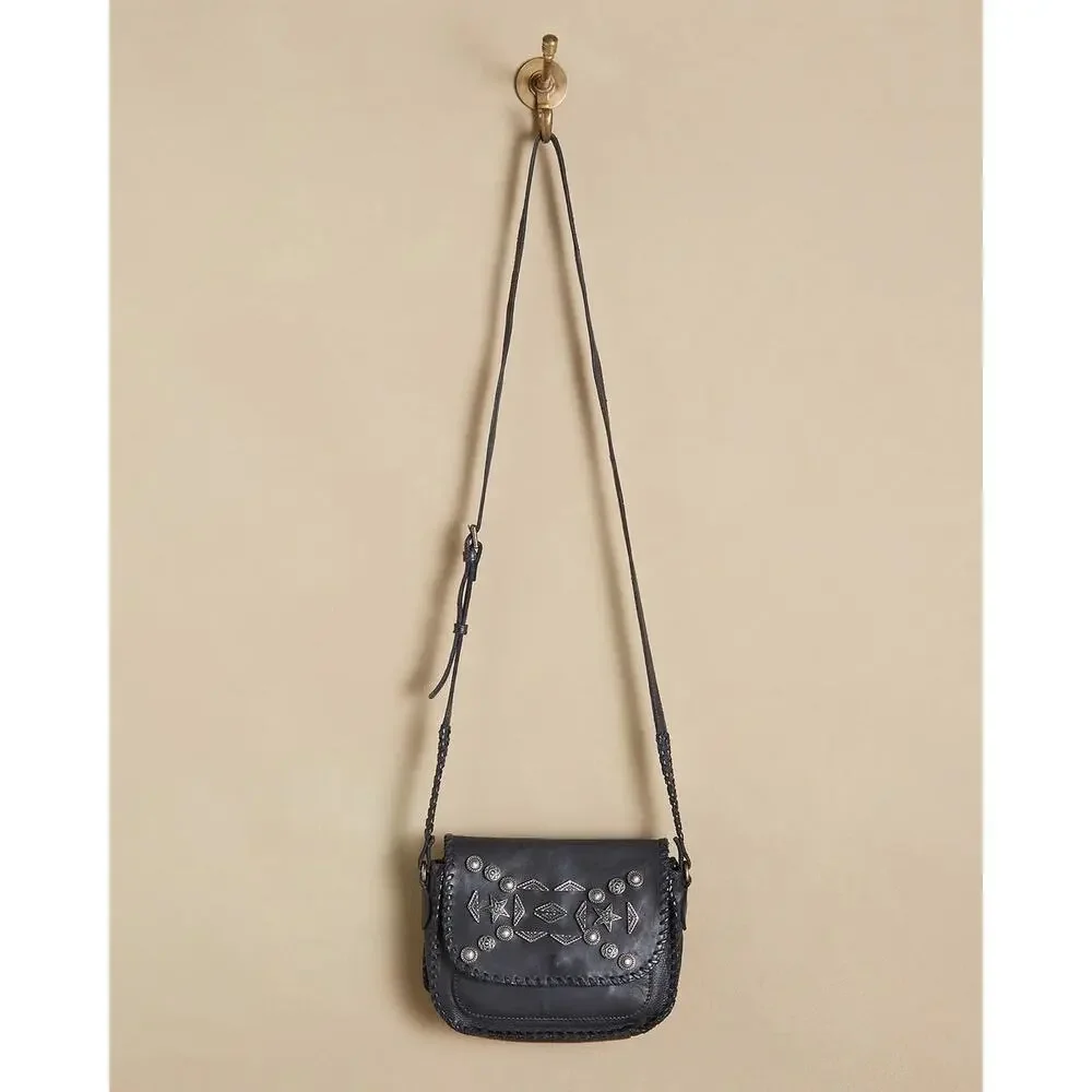 NWOT Karma of Charme Champara leather Crossbody bag - Picture 2 of 16